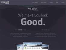 Tablet Screenshot of eggplantstudios.ca